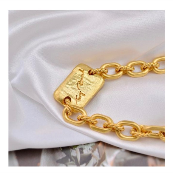 Tory Burch Jewelry Copy Tory Burch Gold Vintage Torsade Signature